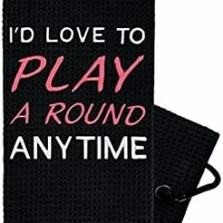 Best reviews of 🛒 Funny Golf Towel For 👩 Women - Golf Towels For Golf Bags With Clip - 👩 Womens Golf Towel - Look At Her Putt Look At Her Putt - A ⭐ -FootJoy shop 41LdFJjEJES. AC