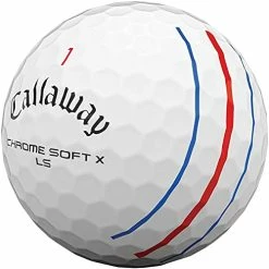 Hot Sale 🎉 2021 Chrome Soft X LS Golf Balls (One Dozen) Yellow Triple Track 😍 -FootJoy shop 41M57ITXiEL
