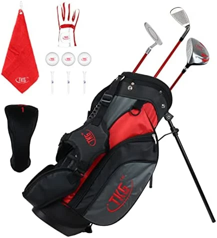 New π₯ TKG Sports Youth Golf Club Set Ages 3-6, Junior Golf Stand Bag, Rain Hood, Glove, Towel, Tees, And Golf Balls π 6 New π₯ TKG Sports Youth Golf Club Set Ages 3-6, Junior Golf Stand Bag, Rain Hood, Glove, Towel, Tees, And Golf Balls π - Image 4