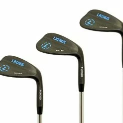 Outlet ⭐ Premium Forged Golf Wedge Set For Men - 52 56 60 Degree Golf Wedges + Milled Face For More Spin - Great Golf Gift ⌛