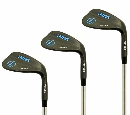 Outlet ⭐ Premium Forged Golf Wedge Set For Men - 52 56 60 Degree Golf Wedges + Milled Face For More Spin - Great Golf Gift ⌛ 3 Outlet ⭐ Premium Forged Golf Wedge Set For Men - 52 56 60 Degree Golf Wedges + Milled Face For More Spin - Great Golf Gift ⌛