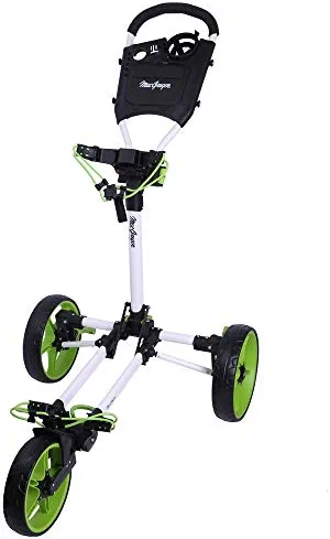 Cheapest π― Golf Flat Fold 3 Wheel Golf Cart - Folds Completely Flat White/green β¨ 4 Cheapest π― Golf Flat Fold 3 Wheel Golf Cart - Folds Completely Flat White/green β¨ - Image 2