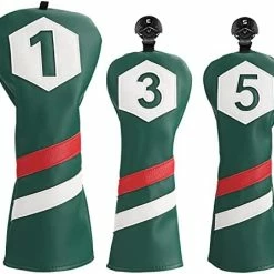 Wholesale 😍 Driver Fairway Hybrid Headcover Golf Wood Headcovers 460cc Driver Club Head Cover With Classic Stripes 🥰 -FootJoy shop 41ORBun1cYL. AC