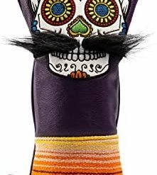 Cheap 🌟 LE Sugar Skull Mustache Fairway Wood Head Cover - Premium, Hand-Made Leather 3W Or 5W Headcover - Funny, Tour Quality Golf Club Cover - Style And Customize Your Golf Bag Gray Camo 😀 -FootJoy shop 41OdgVxZNoL. AC