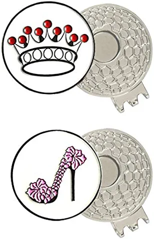 Brand new π PINMEI Colorful Golf Ball Markers With Silver Color Golf Hat Clips π― 4 Brand new π PINMEI Colorful Golf Ball Markers With Silver Color Golf Hat Clips π― - Image 2