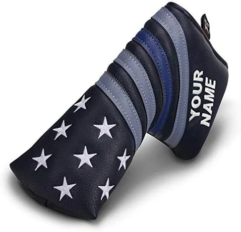 Best Sale π Blue Strips Golf Putter Blade Head Cover Headcover Magnetic Closure For Scotty Cameron Odyssey Available For Customized One With Your Name π 3 Best Sale π Blue Strips Golf Putter Blade Head Cover Headcover Magnetic Closure For Scotty Cameron Odyssey Available For Customized One With Your Name π