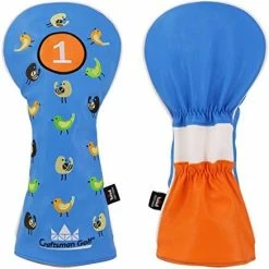 Brand new 🧨 Birdie Birds Blue Driver Fairway Wood Hybrid Mallet Blade Putter Cover Headcover 🛒 -FootJoy shop 41PJFTIaumL. AC