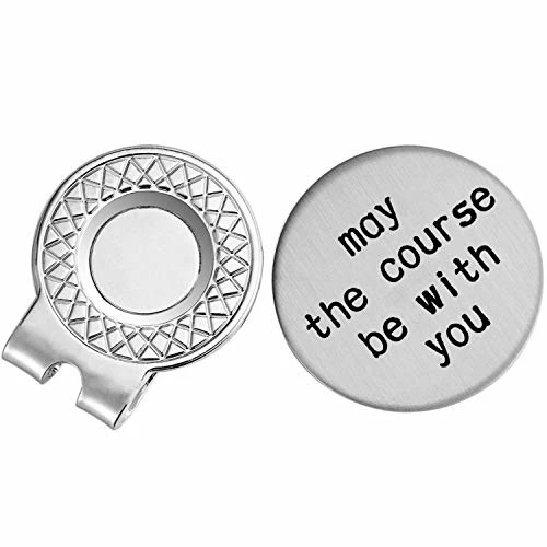 Best reviews of β€οΈ Golf Ball Marker With Magnetic Hat Clip Personalized Golf Gift For Men - May The Course Be With You - Golf Accessories For Men - A Perfect Mens Gift For Golf Lovers Silver π 3 Best reviews of β€οΈ Golf Ball Marker With Magnetic Hat Clip Personalized Golf Gift For Men - May The Course Be With You - Golf Accessories For Men - A Perfect Mens Gift For Golf Lovers Silver π