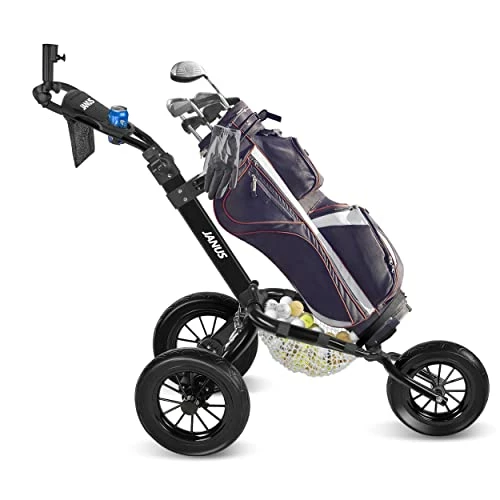 Top 10 ❤️ JANUS Golf Cart,Foldable Golf Push Cart, With Golf Net For Golf Chipping And Carrying Golf Items.Golf Carts With Foot Brake And Umbrella Holder White Golf Net Cart-no Folding Stool 🔥 5 Top 10 ❤️ JANUS Golf Cart,Foldable Golf Push Cart, With Golf Net For Golf Chipping And Carrying Golf Items.Golf Carts With Foot Brake And Umbrella Holder White Golf Net Cart-no Folding Stool 🔥 - Image 3
