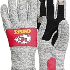 Brand new ✔️ FOCO NFL Unisex-adult Nfl Team Logo Heather Grey Insulated Gloves 🎁 -FootJoy shop 41TznONyKXL. AC