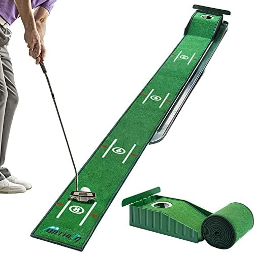 Cheap π Golf Putting Matt For Indoors And Office, 8ft Putting Green With Alignment Guides, Compact Edition, Golf Accessories For Me 𧨠8 Cheap π Golf Putting Matt For Indoors And Office, 8ft Putting Green With Alignment Guides, Compact Edition, Golf Accessories For Me 𧨠- Image 6