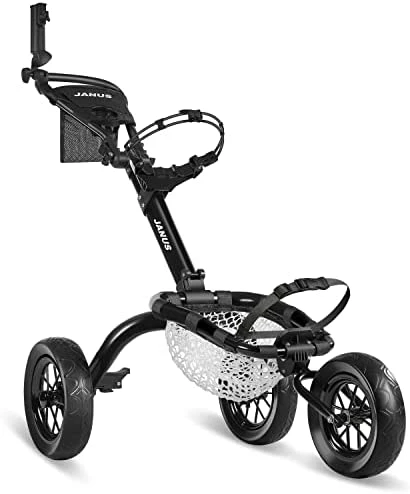 Top 10 ❤️ JANUS Golf Cart,Foldable Golf Push Cart, With Golf Net For Golf Chipping And Carrying Golf Items.Golf Carts With Foot Brake And Umbrella Holder White Golf Net Cart-no Folding Stool 🔥 8 Top 10 ❤️ JANUS Golf Cart,Foldable Golf Push Cart, With Golf Net For Golf Chipping And Carrying Golf Items.Golf Carts With Foot Brake And Umbrella Holder White Golf Net Cart-no Folding Stool 🔥 - Image 6