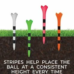 Coupon ⭐ Pride Performance 3-1/4" Striped Golf Tee, 30 Count Citrus Mix 🎉 -FootJoy shop 41WSf0TlVML 1
