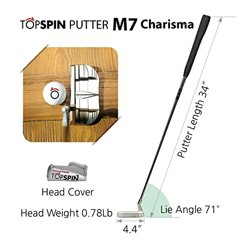 Budget β¨ JAMESMILR TOPSPIN Putter Mallet 7 Hybrid Forged Charisma π 4 Budget β¨ JAMESMILR TOPSPIN Putter Mallet 7 Hybrid Forged Charisma π - Image 2