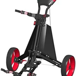 Best deal 😀 Spin It Golf- Easy Drive Push Cart Red 😉 -FootJoy shop 41Xv2V8RQuL. AC