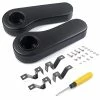Deals ✔️ NOKINS Golf Cart Armrest With Cup Holder Stainless Steel Support Frame No Drilling For Club Car EzGo Yamaha Rear Seat Kit Black ❤️ -FootJoy shop 41YImb4CpFL