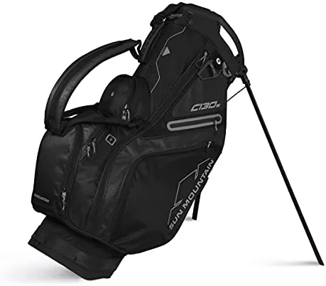 Promo 𧨠Ens 2022 C-130S Stand Golf Bag Black π 3 Promo 𧨠Ens 2022 C-130S Stand Golf Bag Black π