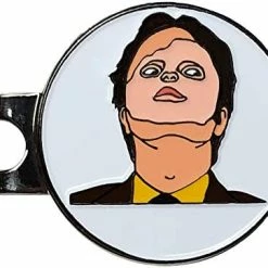 Cheapest ✨ Balanced Co. Dwight Schrute Golf Hat Clip With Enamel Magnetic Ball Marker ⭐ -FootJoy shop 41bPqUT357L. AC