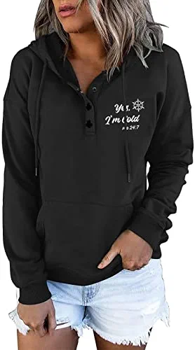 Top 10 😀 JJHAEVDY Womens Puppy Paw Prints Casual Hoodie Button Down Sweatshirts Long Sleeve Drawstring Pullover Tops 👚 Shirts White-4 🎉 4 Top 10 😀 JJHAEVDY Womens Puppy Paw Prints Casual Hoodie Button Down Sweatshirts Long Sleeve Drawstring Pullover Tops 👚 Shirts White-4 🎉 - Image 2