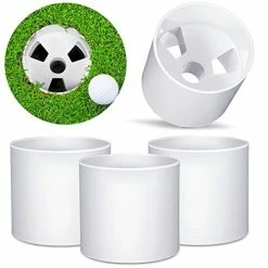 Outlet 👏 Golf Cup Putting Cup 4 Inch Depth ABS White For Golf Practic 😀