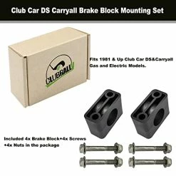 Best Sale 🎁 CLUBRALLY Brake Block Mounting Set With Screw Nut For Club Car DS Carryall Golf Cart 1981-Up 1011402 😀 -FootJoy shop 41czjvtHYNL