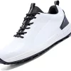 Coupon ⭐ EHQZN Spikeless Golf 👞 Shoes Men Waterproof Golf 👞 Shoes Comfortable Breathable Golf Footwear Mens Golf 👟 Sneakers Golf Walking 👞 Shoes White02 ✨ -FootJoy shop 41dA8gZcxeL. AC