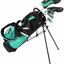 Flash Sale 😀 Junior Plus Complete Golf Club Set For Children, Kids - 5 Age Groups Boys And 👧 Girls - Right Hand, Real 👧 Girls Junior Golf Bag, Kids Golf Clubs Set Orange Ages 5-6 🌟 -FootJoy shop 41fNX5GwTL. AC