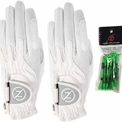 New 🥰 Ladies Compression-Fit Synthetic Golf Glove 2 Pack, Includes Free Tee Pack, Universal-Fit White/red 👍 -FootJoy shop 41h5JWSHwrL. AC
