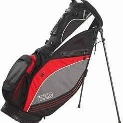 Outlet 🔔 ZZO Golf Izzo Lite Stand Golf Bag Ultra Light Perfect For Carrying On The Golf Course, With Dual Straps For Easy To Carry Golf Bag Black/grey ✔️ -FootJoy shop 41hP2LT8PuL. AC