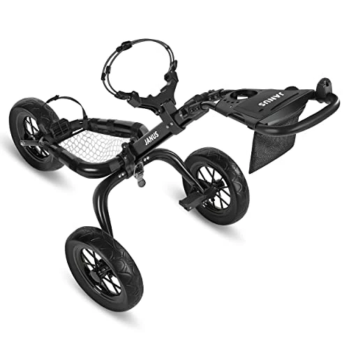 Top 10 ❤️ JANUS Golf Cart,Foldable Golf Push Cart, With Golf Net For Golf Chipping And Carrying Golf Items.Golf Carts With Foot Brake And Umbrella Holder White Golf Net Cart-no Folding Stool 🔥 4 Top 10 ❤️ JANUS Golf Cart,Foldable Golf Push Cart, With Golf Net For Golf Chipping And Carrying Golf Items.Golf Carts With Foot Brake And Umbrella Holder White Golf Net Cart-no Folding Stool 🔥 - Image 2