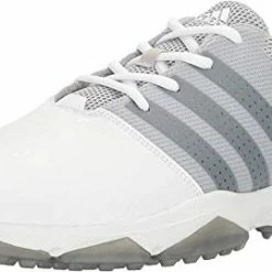 New 🌟 Adidas Men's 360 Traxion Golf 👞 Shoe White/silver Metallic ⌛ -FootJoy shop 41jFUhjyRVL. AC