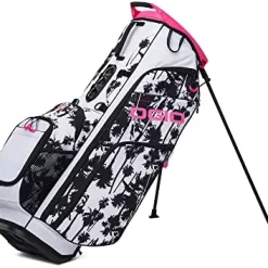 Cheapest ✨ 2022 Woode Hybrid 8 Stand Bag Twilight Tropics Light Grey 🧨