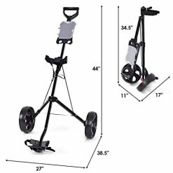 Best deal π Tangkula Golf Push Pull Cart, Lightweight Foldable 2 Wheels Push Pull Golf Cart Trolley, Walking Push Golf Cart π 9 Best deal π Tangkula Golf Push Pull Cart, Lightweight Foldable 2 Wheels Push Pull Golf Cart Trolley, Walking Push Golf Cart π -FootJoy shop 41l49FfLt7L