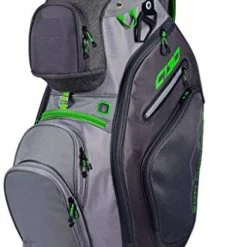 Budget ⌛ 2019 Golf C-130 Cart Bag - Iron-Gunmetal-Gray-Lime 🎁