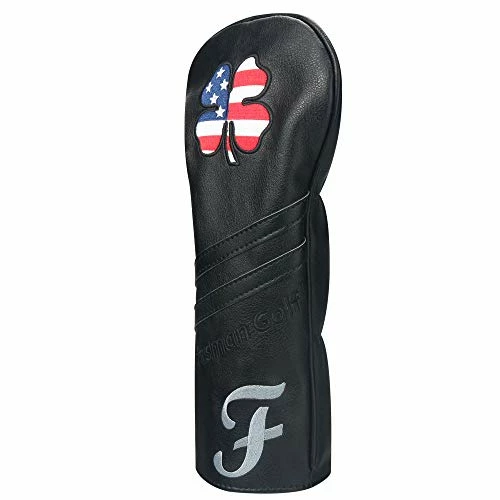 Best Sale π USA US Flag Clover Leather Black Driver Fairway Wood Rescue Hybrid Cover Headcover Also For Customization Version With Your Name Stitched F Wood Coverf π 3 Best Sale π USA US Flag Clover Leather Black Driver Fairway Wood Rescue Hybrid Cover Headcover Also For Customization Version With Your Name Stitched F Wood Coverf π