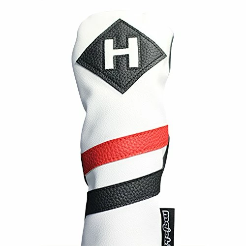 Best Sale π₯ Retro Golf Headcovers White Red And Black Vintage Leather Style 1 3 X H Driver Fairway And Hybrid Head Covers Fits 460cc Drivers Classic Loo βοΈ 8 Best Sale π₯ Retro Golf Headcovers White Red And Black Vintage Leather Style 1 3 X H Driver Fairway And Hybrid Head Covers Fits 460cc Drivers Classic Loo βοΈ - Image 6