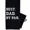 Budget 🎉 Funny Golf Towel - Golf Gifts For Men - Embroidered Golf Towels For Golf Bags With Clip - Best Dad By Par 🔥 -FootJoy shop 41n3Nyu1JKL