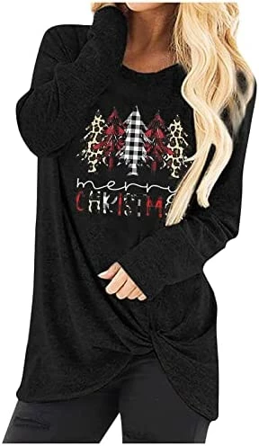 Best Pirce ✔️ JJHAEVDY Womens 🎅 Christmas Sweatshirt Xmas Doodles 👚 Shirt Casual Crewneck Long Sleeve Pullover Tops Khaki-2 ✨ 9 Best Pirce ✔️ JJHAEVDY Womens 🎅 Christmas Sweatshirt Xmas Doodles 👚 Shirt Casual Crewneck Long Sleeve Pullover Tops Khaki-2 ✨ - Image 7