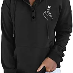 Top 10 😀 JJHAEVDY Womens Puppy Paw Prints Casual Hoodie Button Down Sweatshirts Long Sleeve Drawstring Pullover Tops 👚 Shirts White-4 🎉 21 Top 10 😀 JJHAEVDY Womens Puppy Paw Prints Casual Hoodie Button Down Sweatshirts Long Sleeve Drawstring Pullover Tops 👚 Shirts White-4 🎉 -FootJoy shop 41p5PhY9cPL. AC