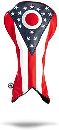 Best Sale π Ohio Tribute Premium Golf Club Head Cover - Premium, Hand-Made Leather Headcover - OH Flag Styled, Tour Quality Golf Club Cover - Style & Customize Your Golf Bag Mallet π 4 Best Sale π Ohio Tribute Premium Golf Club Head Cover - Premium, Hand-Made Leather Headcover - OH Flag Styled, Tour Quality Golf Club Cover - Style & Customize Your Golf Bag Mallet π - Image 2