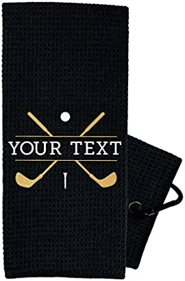 Best deal β¨ Custom Golf Towel - Embroidered Golf Towels For Golf Bags With Clip - Personalized Golf Towel For Golf Bags For Men - Golf Gifts For Men Grey - Gold Club π₯° 3 Best deal β¨ Custom Golf Towel - Embroidered Golf Towels For Golf Bags With Clip - Personalized Golf Towel For Golf Bags For Men - Golf Gifts For Men Grey - Gold Club π₯°