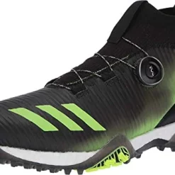 Deals 🧨 Adidas Men's Codechaos Boa Golf 👞 Shoe Core Black/signal Green/dark Solid Grey ⌛