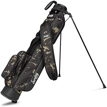 Outlet π Loma Bag - Lightweight Sunday Golf Bag With Strap And Stand β Easy To Carry Pitch N Putt Golf Bag β Golf Stand Bag For The Driving Range, Par 3 And Executive Courses, 31 Inches Tall Midnight Gree π€© 3 Outlet π Loma Bag - Lightweight Sunday Golf Bag With Strap And Stand β Easy To Carry Pitch N Putt Golf Bag β Golf Stand Bag For The Driving Range, Par 3 And Executive Courses, 31 Inches Tall Midnight Gree π€©