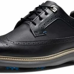Discount 😀 FootJoy Men's Traditions Golf 👞 Shoe Grey/grey/red 👏 -FootJoy shop 41qfD0bAE1S. AC