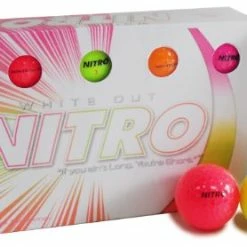 Deals ⭐ Long Distance Peak Performance Golf Balls (15PK) All Levels-Nitro White Out 70 Compression High Velocity White Hot Core Long Distance Golf Balls USGA Approved-Total Of 15-Multi-col 😉