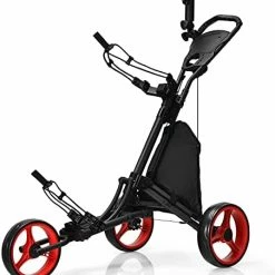 Coupon π Golf Push Pull Cart, Lightweight Aluminum Collapsible 3 Wheels Golf Push Cart, Golf Trolley With Elastic Strap, Umbrella & Cup Holder, Scoreboard Storage & Foot Brake, Golf Cart Red β¨ 19 Coupon π Golf Push Pull Cart, Lightweight Aluminum Collapsible 3 Wheels Golf Push Cart, Golf Trolley With Elastic Strap, Umbrella & Cup Holder, Scoreboard Storage & Foot Brake, Golf Cart Red β¨ -FootJoy shop 41rItrCHX2S. AC