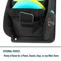 Buy 🛒 Disc Cart Putter Pouch: Disc Golf Cart Pocket Pouch For Discs And Disc Golf Accessories, Easily Secure To Disc Golf Cart Handle With Velcro Strap, Fits Most Disc Golf Carts Black 🛒 -FootJoy shop 41tbi3ZqReL