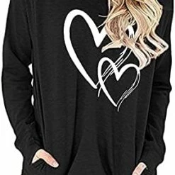 Best reviews of 😉 JJHAEVDY  Women's Casual O-Neck Tops Long Sleeve Pullover Sweatshirt Cute Pullover Relaxed Fit Blouse 1-gray 🥰 -FootJoy shop 41tjWscwrL. AC