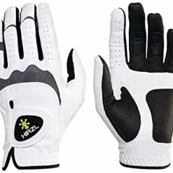Flash Sale ⌛ Trust Hybrid Golf Gloves– All Weather Mens Golf Glove (White/Black) | Nylon, Kangaroo Leather, Polyester | Ultimate Grip (Wet Or Dry), Ergonomic Fit, Breathable, Sweat Free, Water Repellent ❤️ -FootJoy shop 41twV1C386L. AC