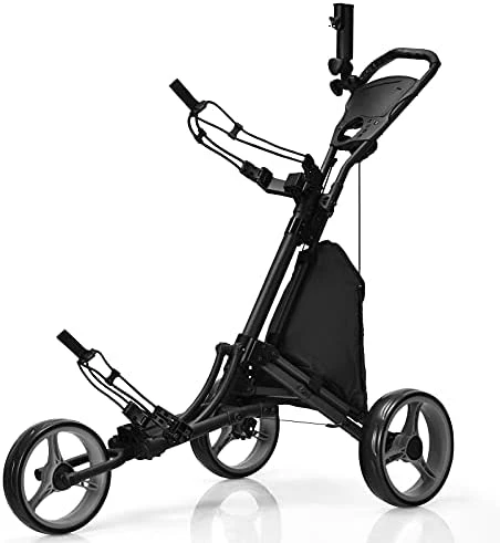 Coupon π Golf Push Pull Cart, Lightweight Aluminum Collapsible 3 Wheels Golf Push Cart, Golf Trolley With Elastic Strap, Umbrella & Cup Holder, Scoreboard Storage & Foot Brake, Golf Cart Red β¨ 8 Coupon π Golf Push Pull Cart, Lightweight Aluminum Collapsible 3 Wheels Golf Push Cart, Golf Trolley With Elastic Strap, Umbrella & Cup Holder, Scoreboard Storage & Foot Brake, Golf Cart Red β¨ - Image 6